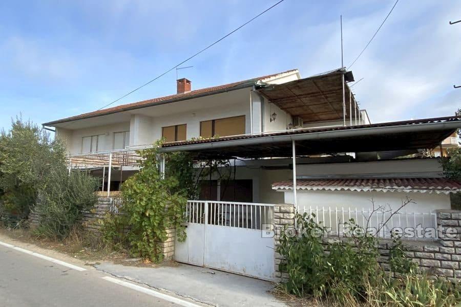 House in the center of town