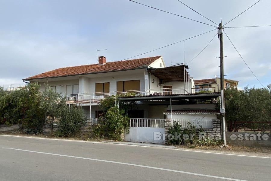 House in the center of town
