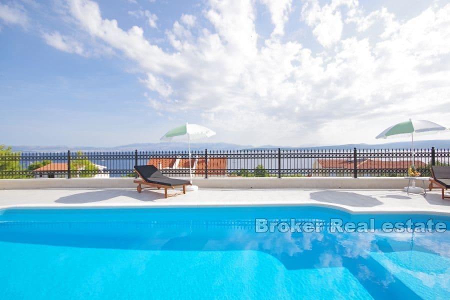 Casa con vista mare