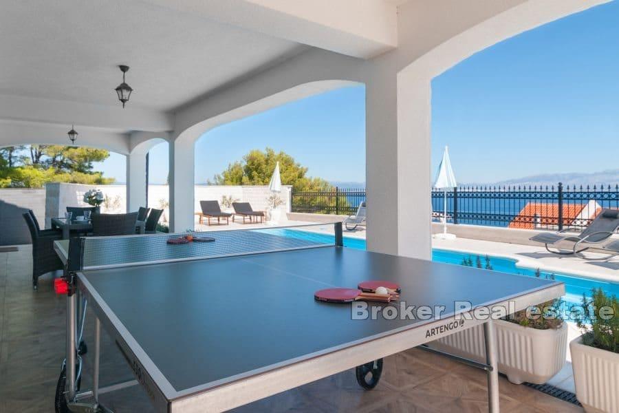 Casa con vista mare