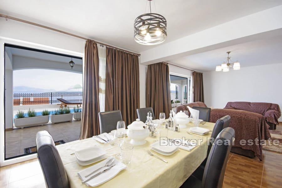Casa con vista mare