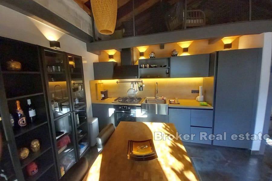 Stone house in the old town