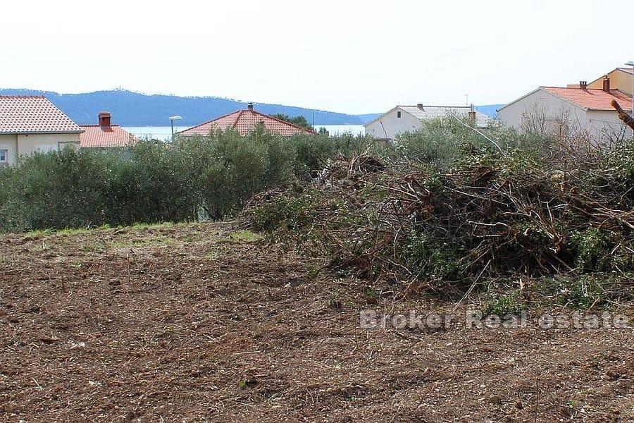 Building land with sea view