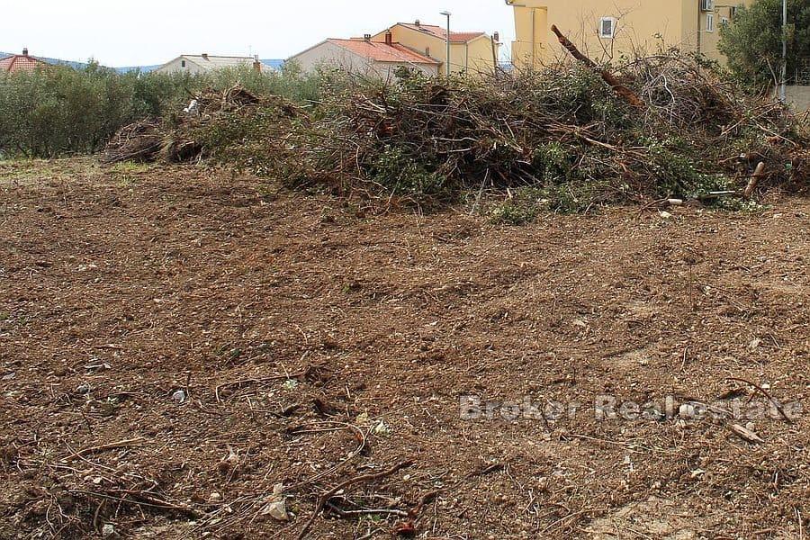 Building land with sea view
