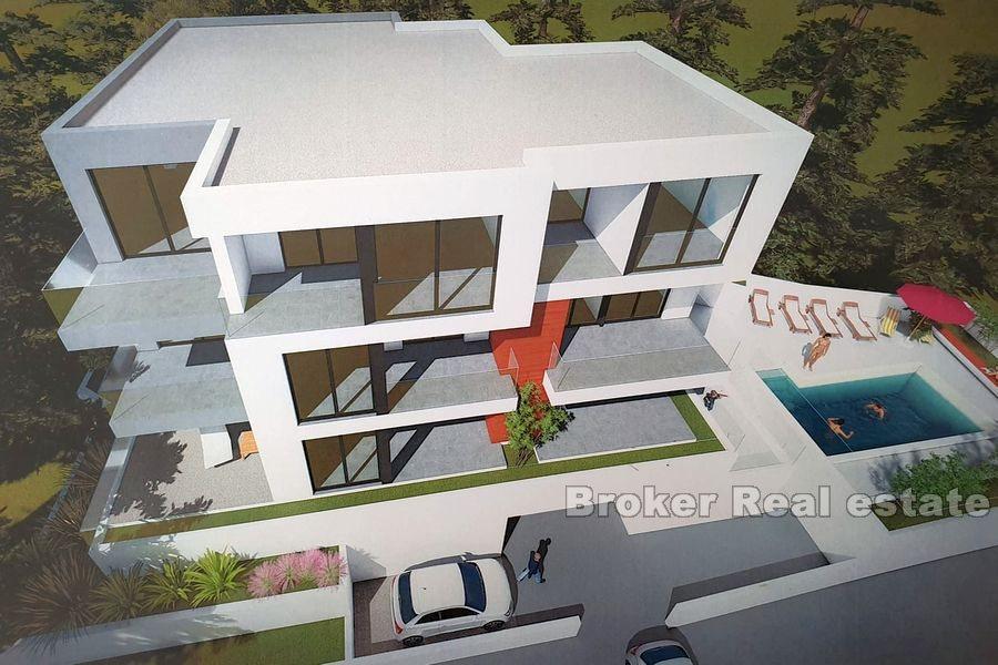 Nowoczesne apartamenty w nowym budynku