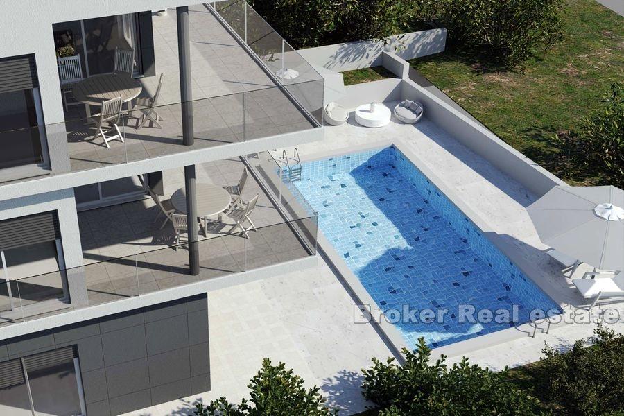 Mieszkania w budowie z widokiem na morze