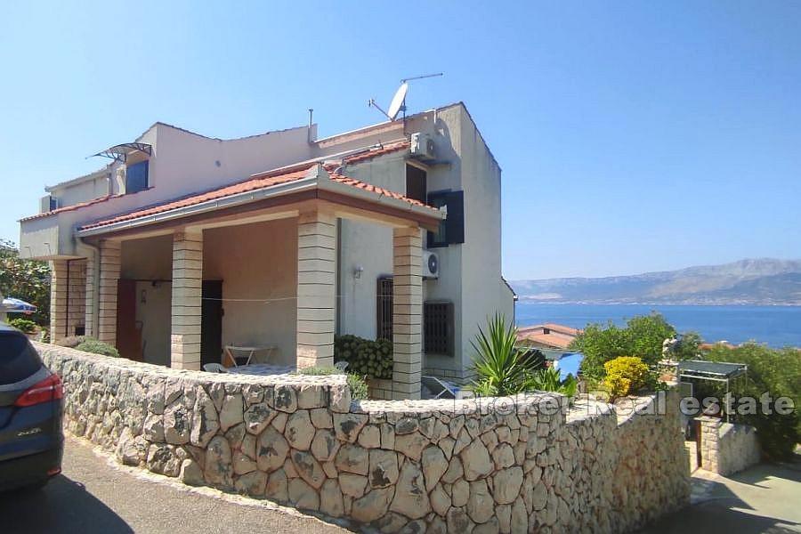 Casa con vista mare
