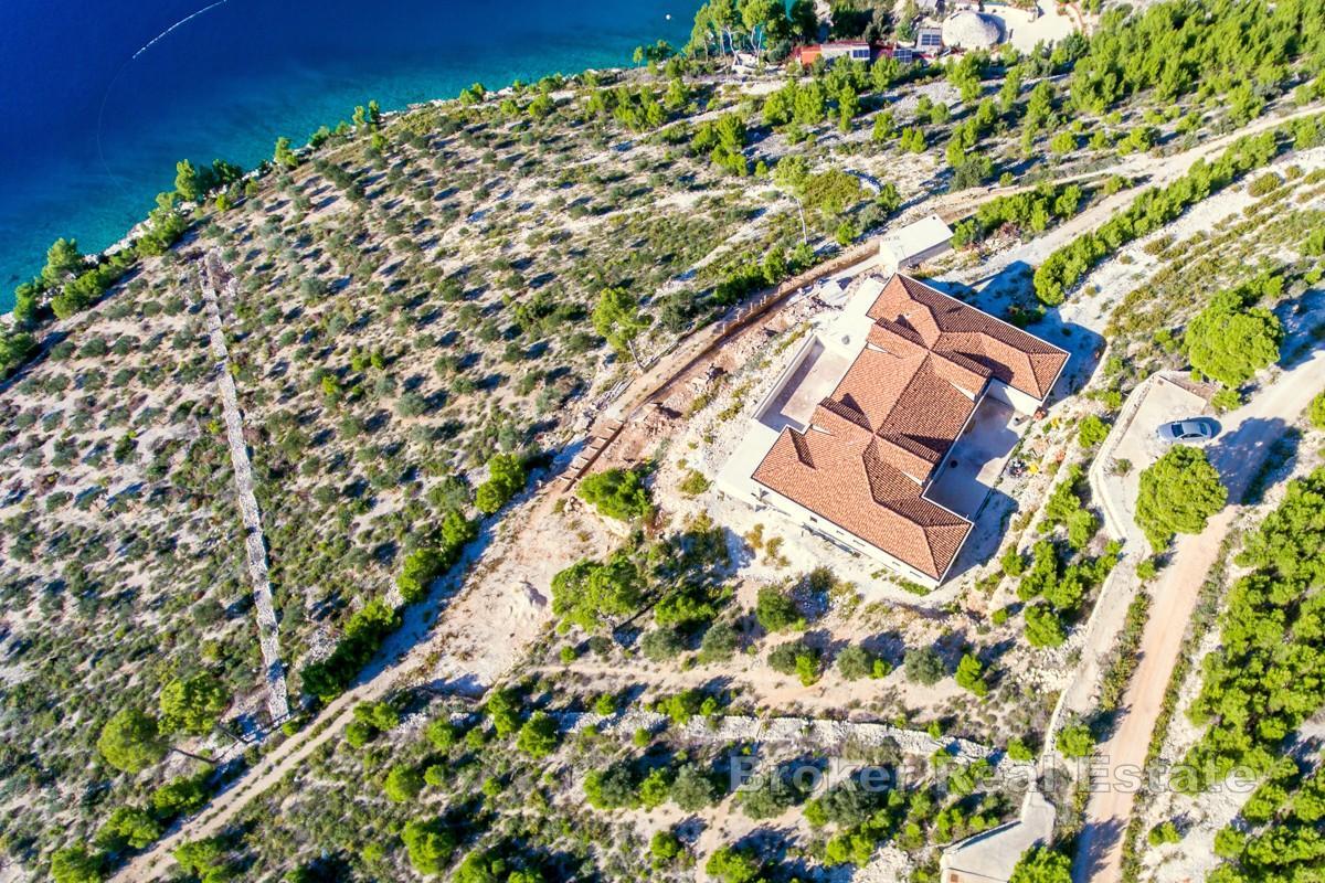 Villa im Bau erste Reihe zum Meer