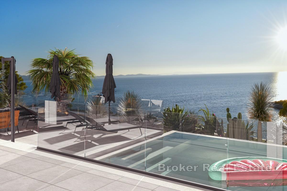 Villa im Bau erste Reihe zum Meer