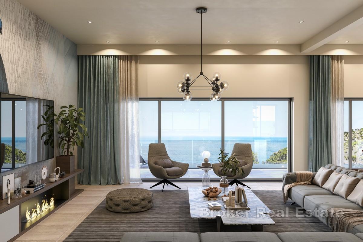 Vila u izgradnji prvi red do mora