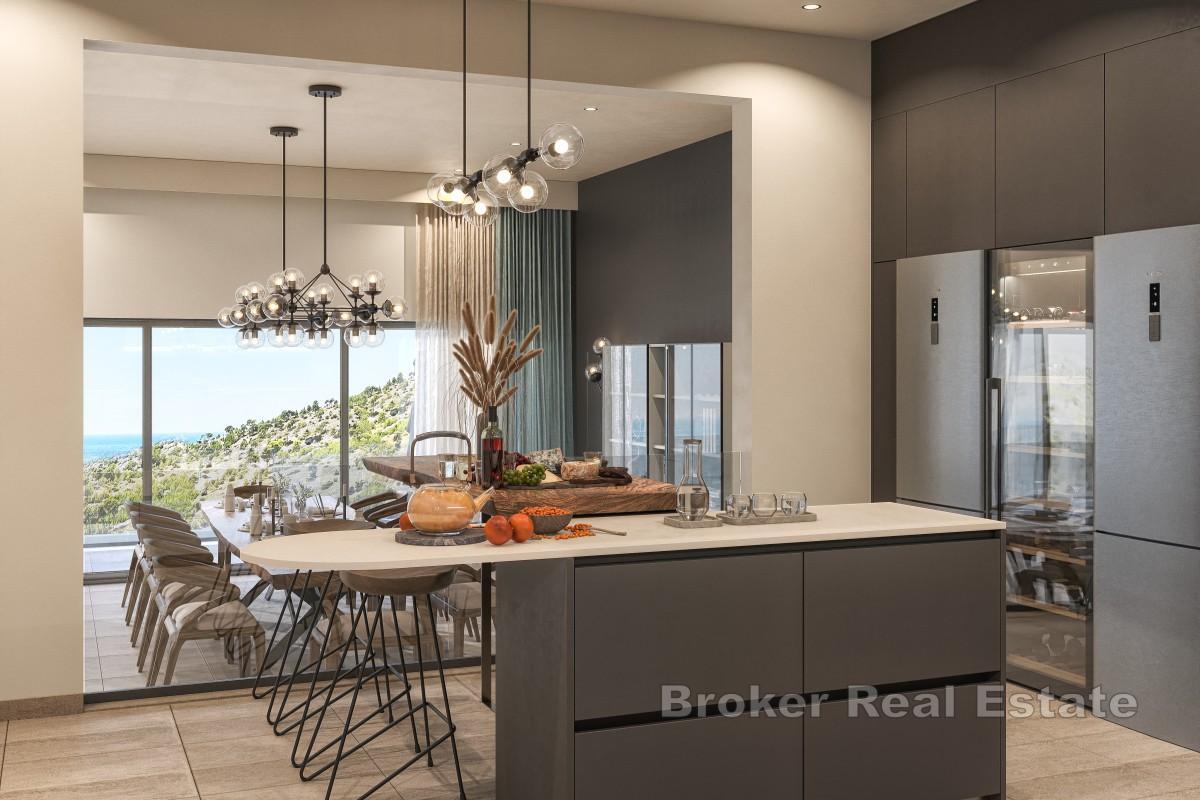 Villa im Bau erste Reihe zum Meer