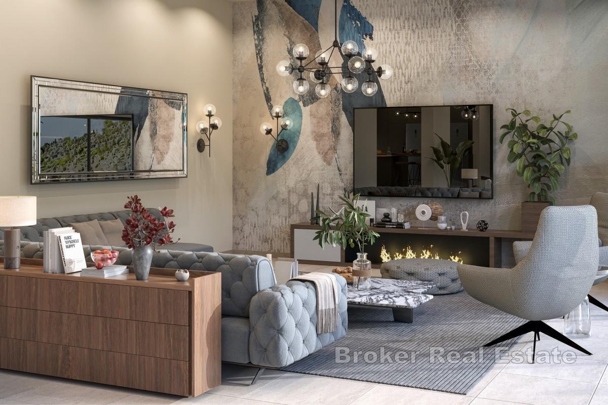 Vila u izgradnji prvi red do mora