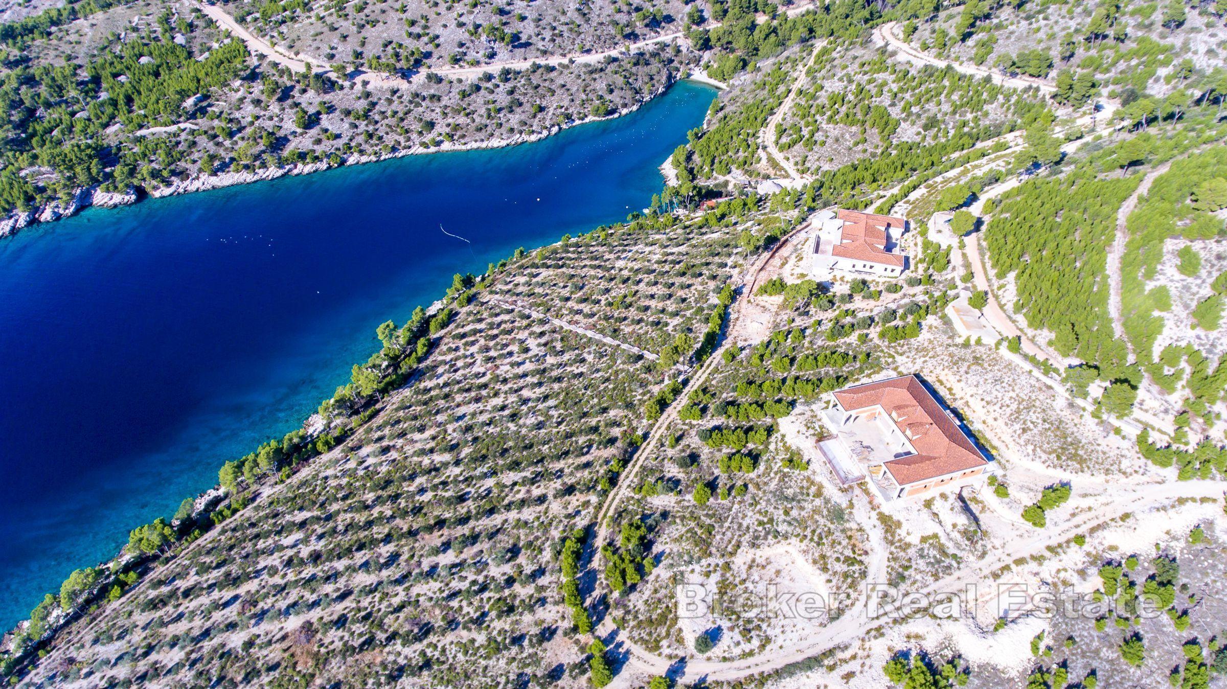 Villa im Bau erste Reihe zum Meer