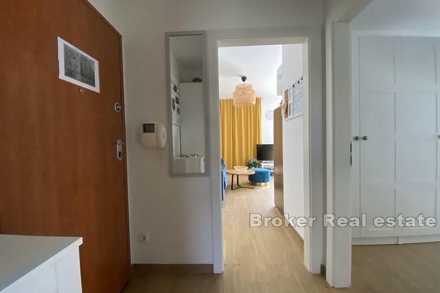 Žnjan, dvoupokojový apartmán s výhledem na moře