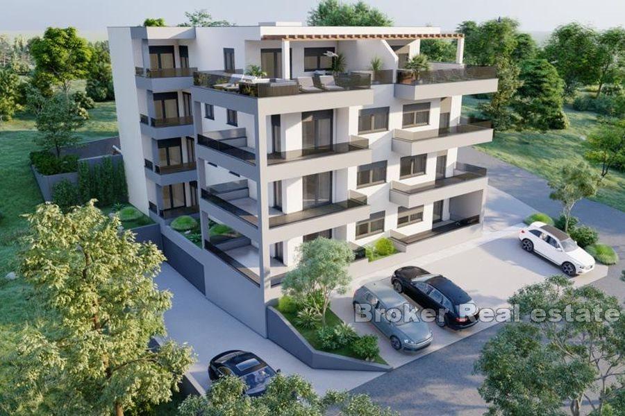 Apartments in new building