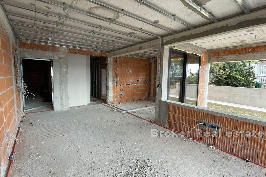 Apartmány v nové budově s výhledem na moře