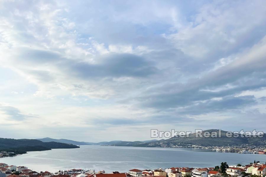 Unfinished building with sea view