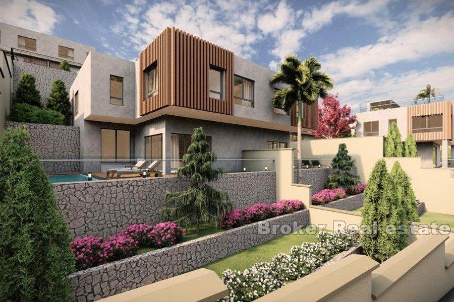 Dvojna vila s pogledom na more