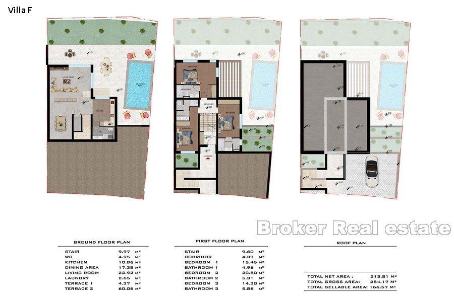 Dvojna vila s pogledom na more