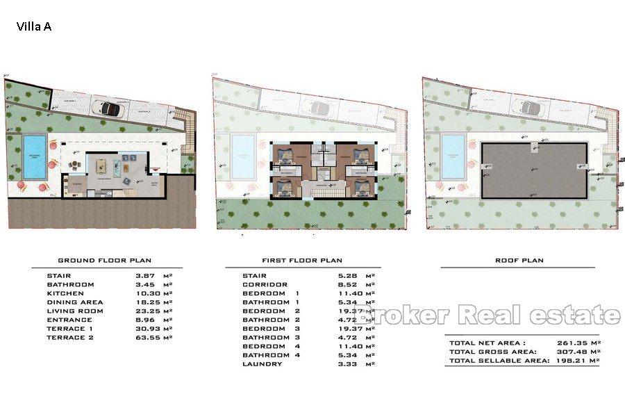 Отдельная вилла с открытым видом на море
