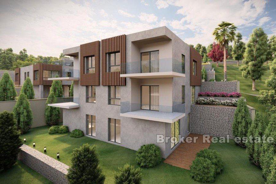 Luxury apartments in new construction