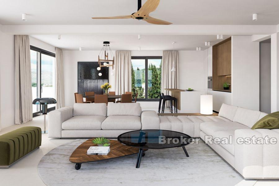 Appartements modernes dans un nouveau bâtiment