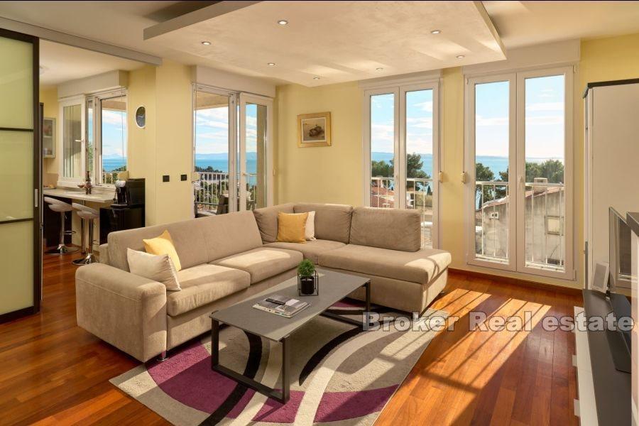 Meje - Apartment mit drei Schlafzimmern und Meerblick