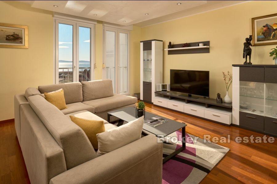 Meje - Apartment mit drei Schlafzimmern und Meerblick