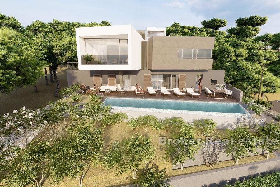 Luxusvilla mit Meerblick