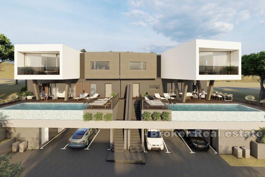 Semi-detached luxury villa with pool