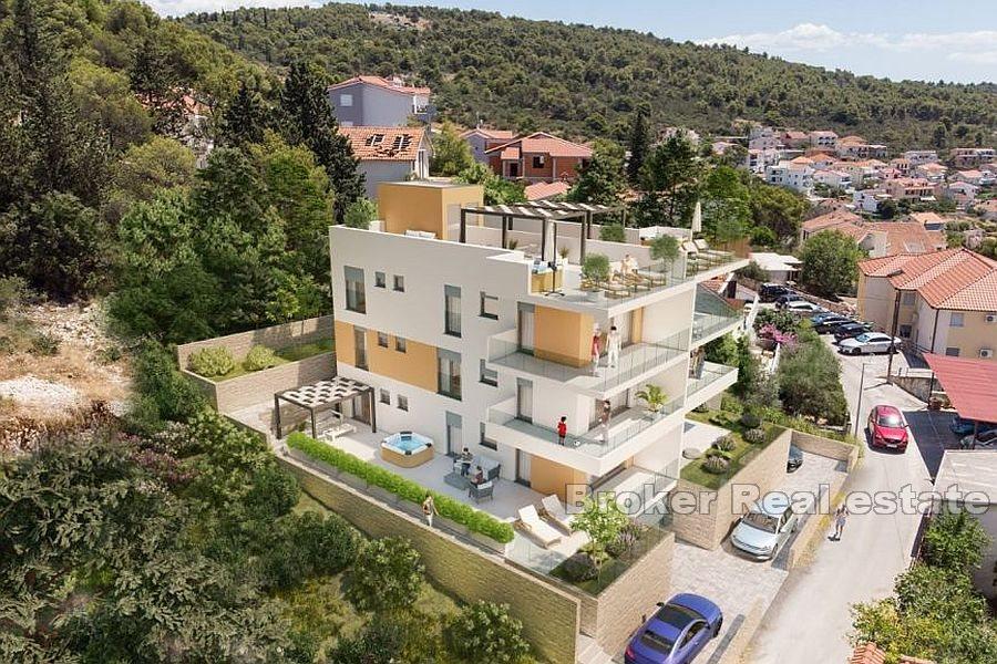 Leiligheter med panoramautsikt over havet