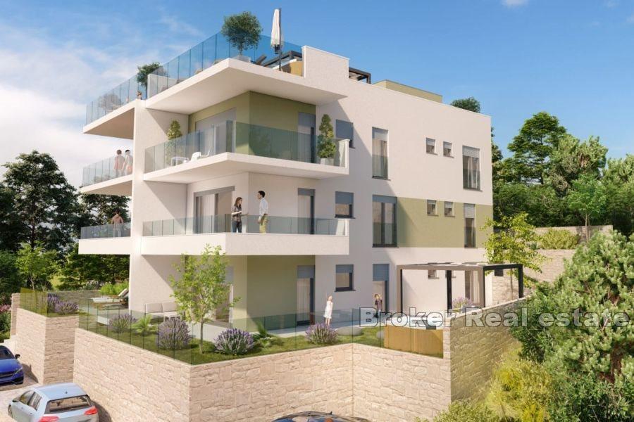 Apartments with a panoramic view of the sea