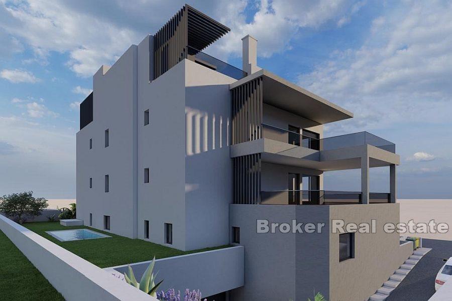 Luxury apartments with private pool