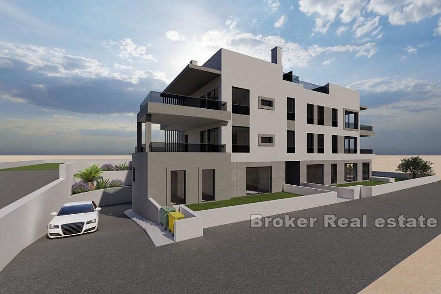 Luxury apartments with private pool