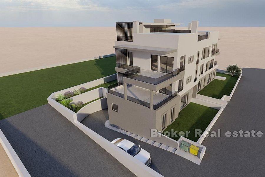Luxury apartments with private pool