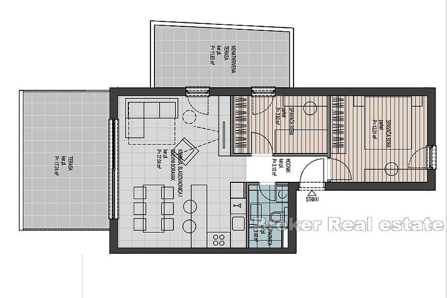 Appartements avec vue sur la mer