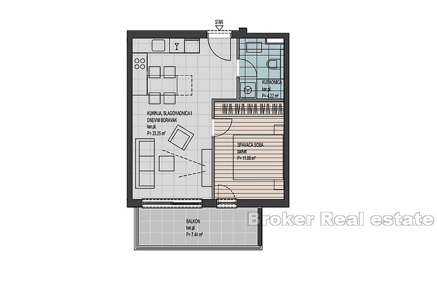 Appartements avec vue sur la mer