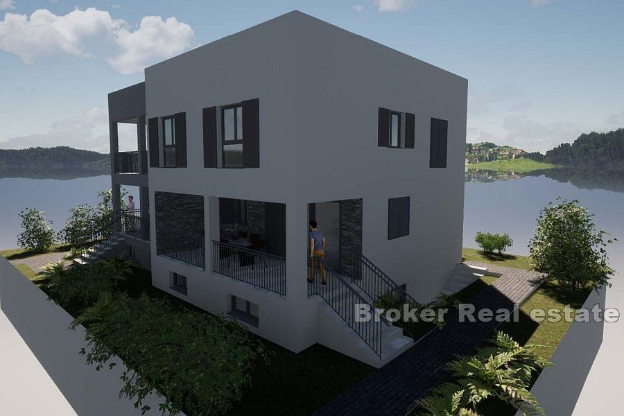 Unfinished house with sea view