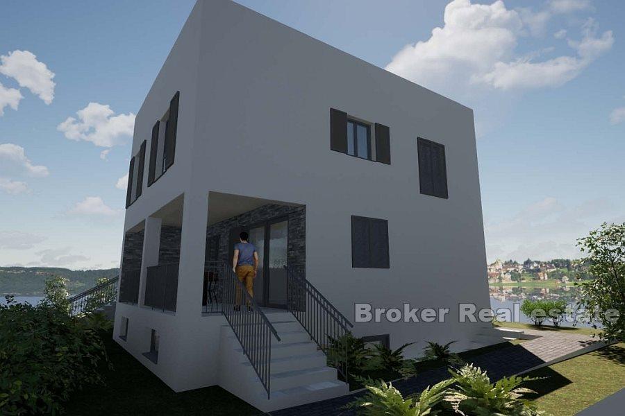 Unfinished house with sea view