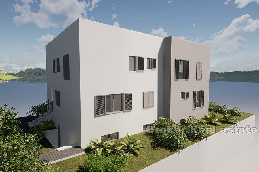 Unfinished house with sea view