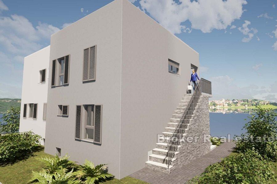 Unfinished house with sea view