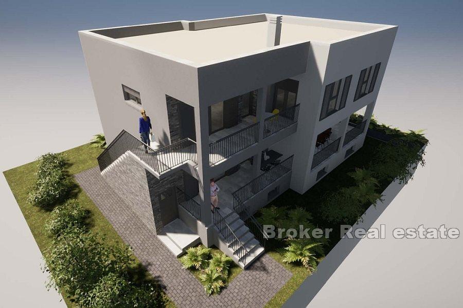 Unfinished house with sea view