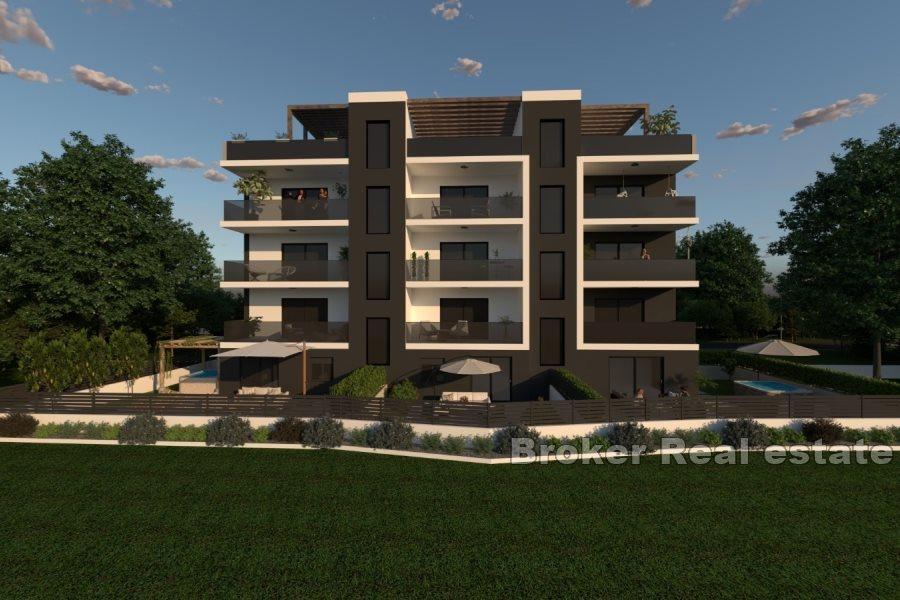 Appartements modernes en construction