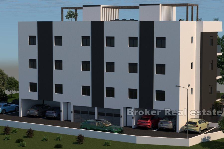 Appartements modernes en construction