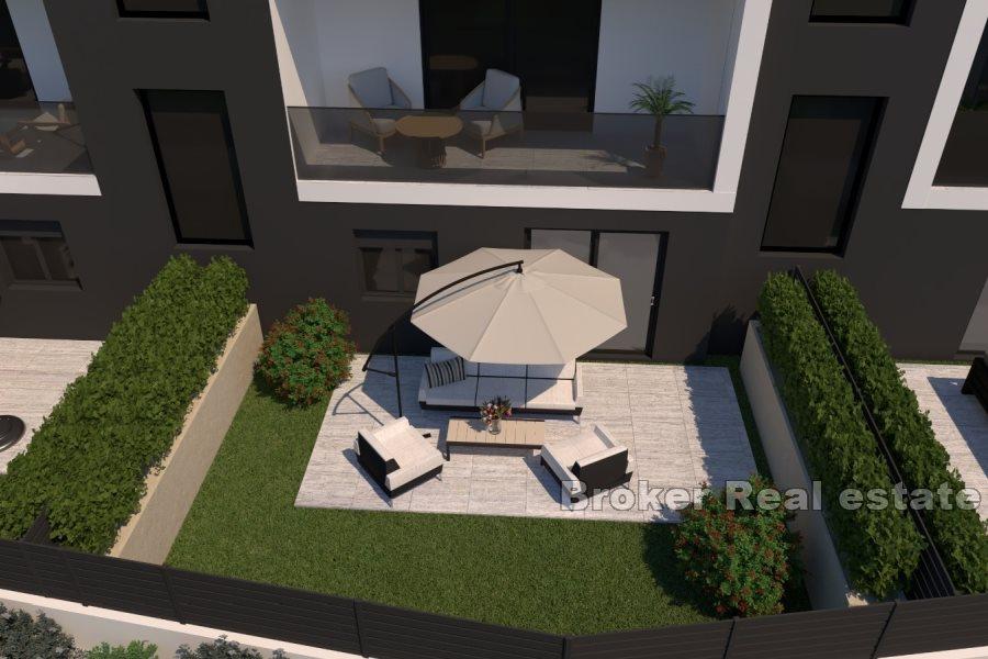 Appartements modernes en construction