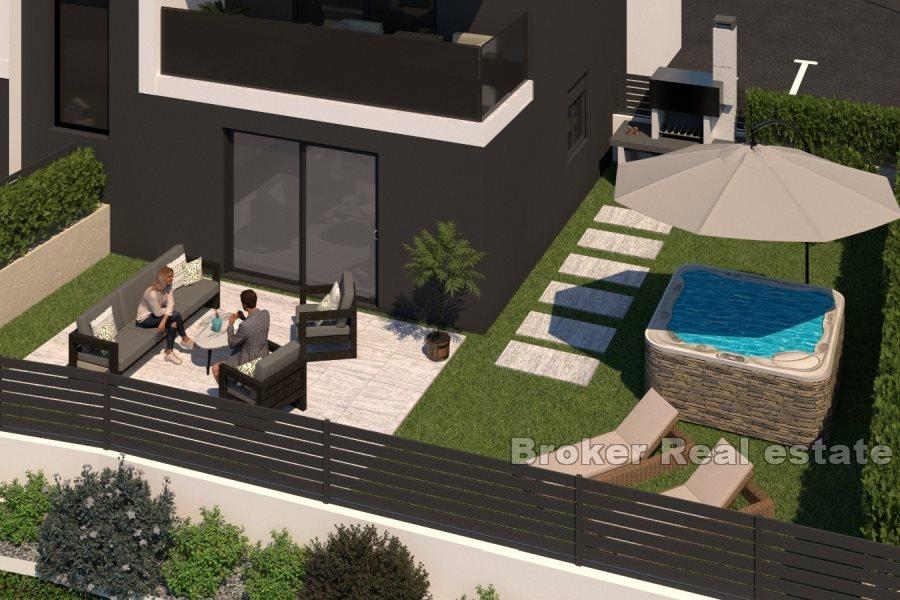 Appartements modernes en construction