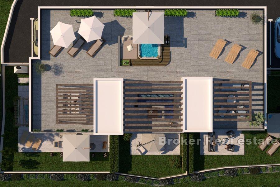 Appartements modernes en construction