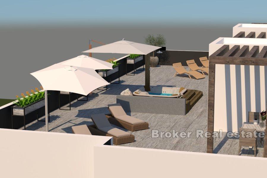 Appartements modernes en construction