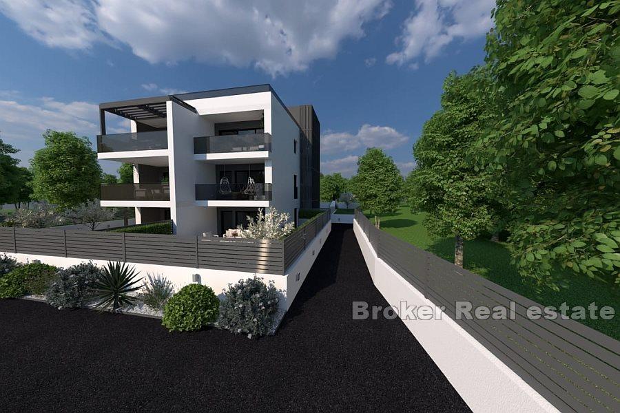 Luxusní apartmány s vlastním bazénem