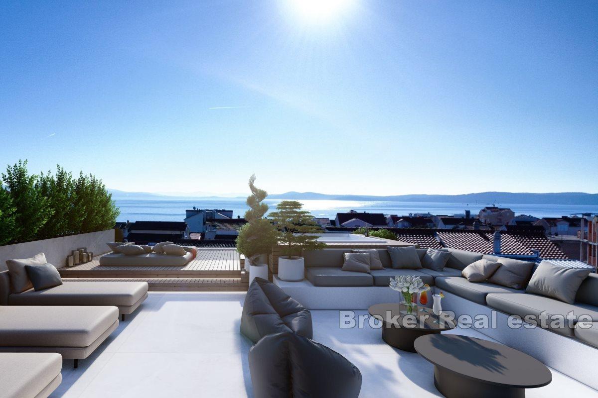 Immeuble résidentiel avec piscine